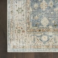 thumbnail image 5 of Nourison Astra Machine Washable Persian Silver Blue 2'2" x 8' Area Rug (2x8), 5 of 8