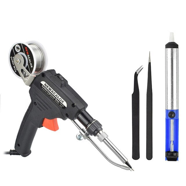 Tool Electric Soldering Iron Gun With FLUX 2 Solder Wire Tin wire 50g