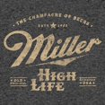 thumbnail image 2 of Miller High Life Men's Charcoal Tank Top-XLarge, 2 of 3