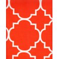 thumbnail image 2 of Harman Panama Tile Pattern Fabric Zippered Umbrella Tablecloth (60 x 90 Rectangle Umbrella, Tangerine), 2 of 5