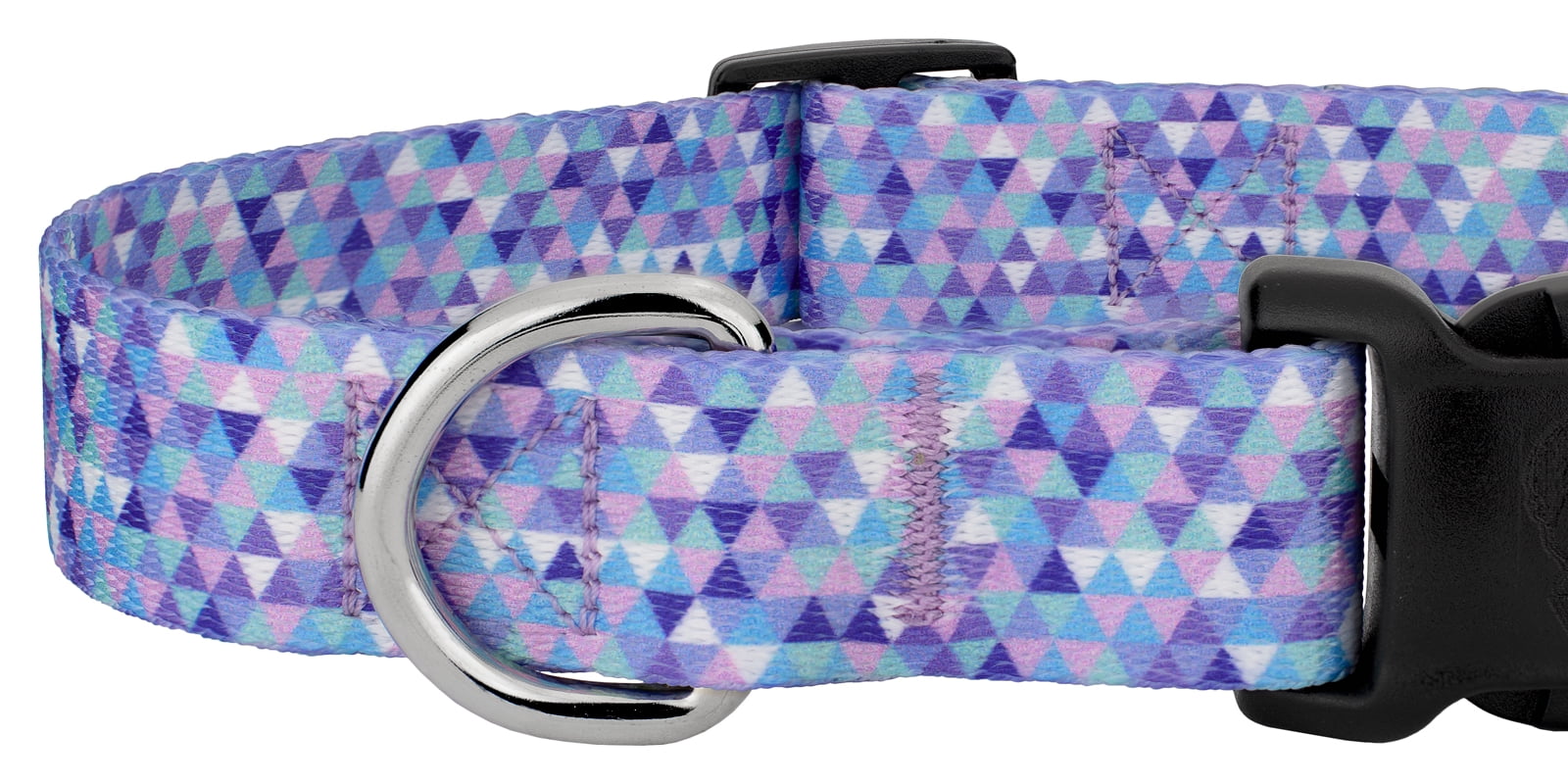 Country Brook Petz® Mermaid Mosaic Everyday Dog Collar and Leash, Medium