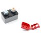 thumbnail image 3 of Disyuntores de reinicio automático de 20 A Disyuntores de apagado corto de 12 V/24 V CC con cubierta y tornillos para automóvil Camión marino RV Boquilla Cortacésped Motocicleta Barco Cargador de bate Afortunado Sencillez, 3 of 5