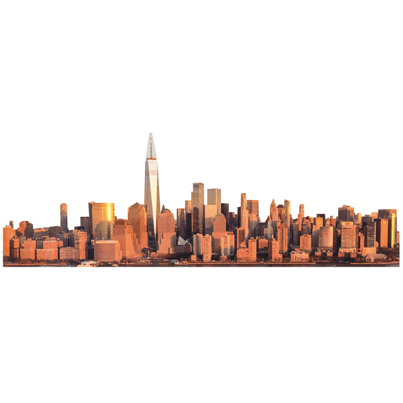 H13484 Downtown Manhattan Skyline New York