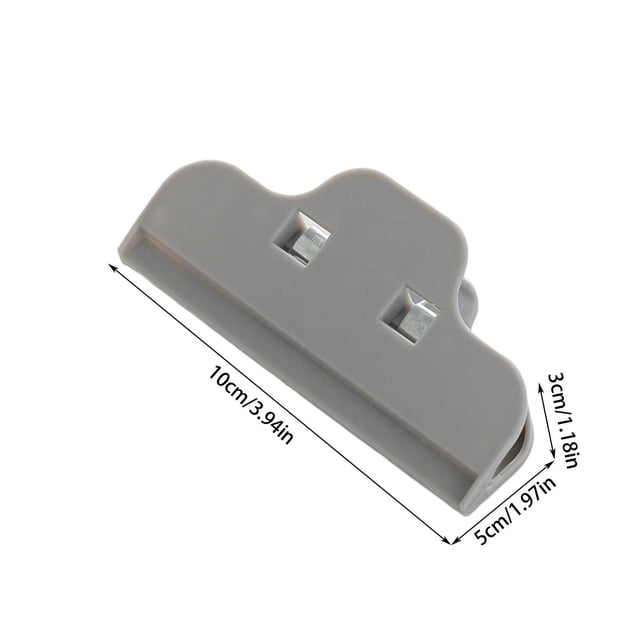2pcs Household Kitchen Food Preservation Sealing Clip Organizing And Storing Tool Clip Sealing Device Plastic Snack Bag Sealing Clip
