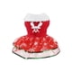 thumbnail image 1 of Greeniant Ropa para perros, vestido de Navidad, suministros para mascotas, gran resistencia, mano de obra fina, verde, bonito, transpirable, para Ropa para mascotas Rojo/S Greeniant PT004236-01, 1 of 6