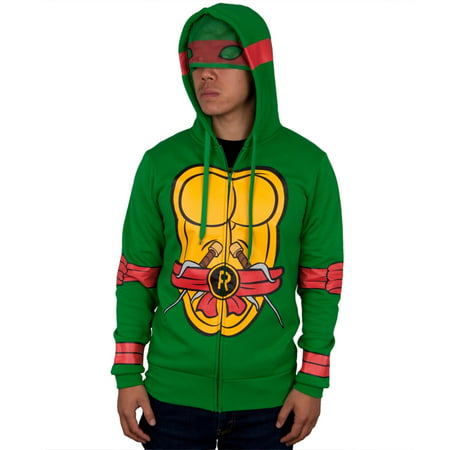 Teenage Mutant Ninja Turtles - I Am Raphael Costume Zip Hoodie