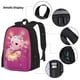 thumbnail image 3 of Easygdp Cute Pink Axolotl A Mochila para Niños y Niñas con Set de Caja de Almuerzo y Estuche para Lápices 3 en 1, Mochila Escolar Estampada para Adolescentes, 3 of 7