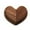 Brown, variant on Vikakiooze Wooden Ring Box Heart Shaped Ring Box Ring Box-Wooden Ring Box Wooden Ring Stand Gift-Suitable For Weddings-Proposal-Engagement