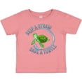 thumbnail image 3 of Inktastic Skip a Straw Save a Turtle with Cute Green Sea Turtle Boys or Girls Baby T-Shirt, 3 of 5