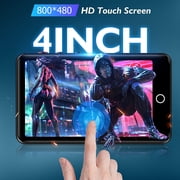 144GB MP3 Player with WiFi & Bluetooth, 4” HD Full Touch MP4 Player,8-Core Android Music Player for Kids, 2GB RAM & 16GB ROM,1500mAh Media Music Player with Spotify, Audible,Music App,Play Store