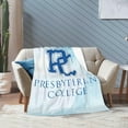 thumbnail image 6 of Presbyterian A College Logo Fleece Blanket, Very Soft Microfiber Flannel Blanket for Couch Warm and Cozy for All Seasons, 6 of 6