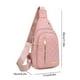 thumbnail image 3 of pstuiky Bolso bandolera de viaje moderno para mujer de gran capacidad de tela impermeable práctico bolso cruzado frontal., 3 of 6