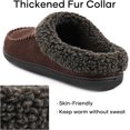 thumbnail image 4 of Men's Nealon Moccasin Clog Slipper, Slip on Indoor/Outdoor House Shoes, 4 of 11