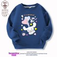 thumbnail image 5 of Sanrioed-Jersey de manga larga con cuello redondo para niños, sudaderas con capucha de dibujos animados, ropa de moda, regalo para niños, Cinnamoroll Kuromi, 5 of 5