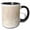 Black/White, variant on 3drose, Massachusetts, Rhode Island, Connecticut Map, 11oz Two-tone Black Mug