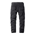 thumbnail image 5 of ENCCRWIN Men's Heavy-Duty Multi-Pocket Work Pants, Reinforced Knees, Comfortable Fit for Work, Hiking, and Casual Everyday Use,Black 32, 5 of 5