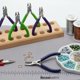thumbnail image 5 of Pinzas The Beadsmith con punta plana, mango de vinilo de 11,5 cm, 5 of 6