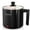 Black, variant on Electric Hot Pot - 1L Ramen Cooker, Mini Portable Multi-Functional Lazy Pot for Noodles, Soup, Non-Stick Cooker with Boil Dry Protection for Dorm, Office