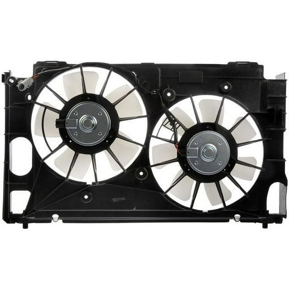 Auxiliary Fan Assembly - Compatible with 2010 - 2015 Toyota Prius 1.8L 4-Cylinder 2011 2012 2013 2014