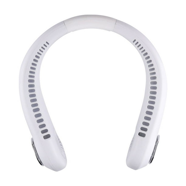 Bladeless Neck Fan Leafless Battery Operated USB Rechargeable 360°Adjustable for Your Neck Speed
