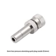 thumbnail image 2 of GYZEE 10Pcs 6Mm Misting Nozzle Fast Connect Mist Fog Sprayer Spray Nozzles Gardening 0.6mm, 2 of 8