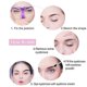 thumbnail image 4 of Kit de herramientas de maquillaje TUNC plantilla de retoque de cejas 8 estilos, 4 of 5