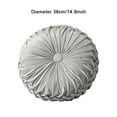 thumbnail image 4 of fastboy Skin Friendly Decorative Throw Pillow Made With Polyester And PP Cotton Wide Application Simple light grey 38CM 1Set, 4 of 6