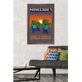thumbnail image 2 of Minecraft - Zombies Around Wall Poster, 22.375" x 34", Framed, 2 of 3