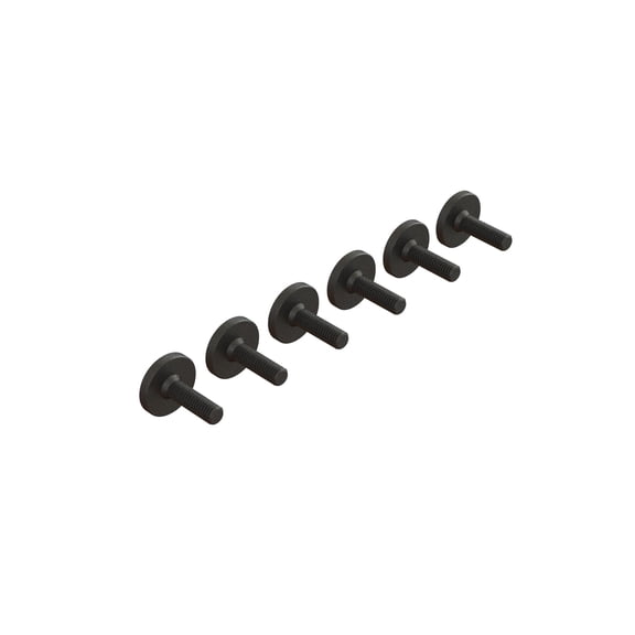 ARRMA Large Head Screw M3x10mm 6 ARA727310 Elec Car/Truck Replacement Parts