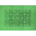 thumbnail image 1 of Ahgly Company Indoor Rectangle Oriental Emerald Green Traditional Area Rugs, 2' x 4', 1 of 4