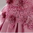 thumbnail image 6 of Generic Toddler Pageant Dress Kids Girls Ruffled Princess Bridesmaid Gown Birthday Party Wedding for Flower Dresses Pageants Wedding(6-12 Months,Purple), 6 of 9