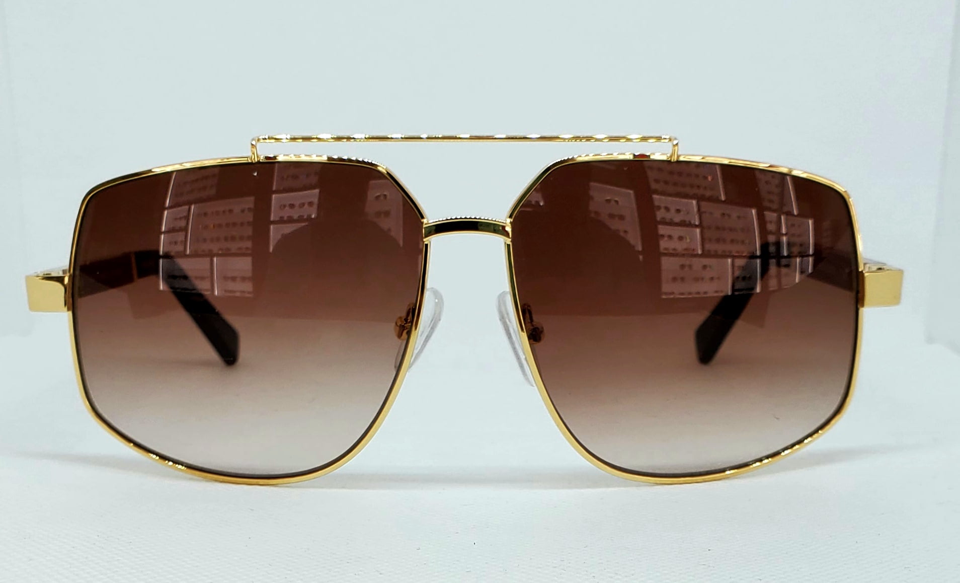 Porta Romana Vintage Sunglasses Model 1532 (Two Tone Green 