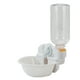 thumbnail image 2 of Greeniant Dispensador de agua para mascotas, fuente automática eléctrica, cuenco para beber, alimentador colgante Suministros para perros Blanco S, 2 of 6