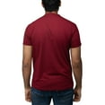 thumbnail image 2 of X RAY JEANS Mens Basic V-Neck Short Sleeve T-Shirt, Burgundy, XL, 2 of 4
