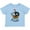 AE-Light Blue, variant on Lil' Pirate Pirate Ship, Blue Bandana Boys or Girls Toddler T-Shirt