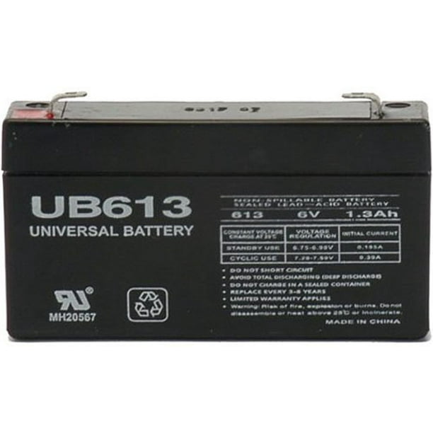 6V 1.3AH GE 600105495R Simon XT Replacement Battery