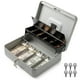 thumbnail image 1 of Caja de Dinero Grande Volcora Metal con Cerradura de Llave y Bandeja Portátil Duradera para Ahorro d, 1 of 7