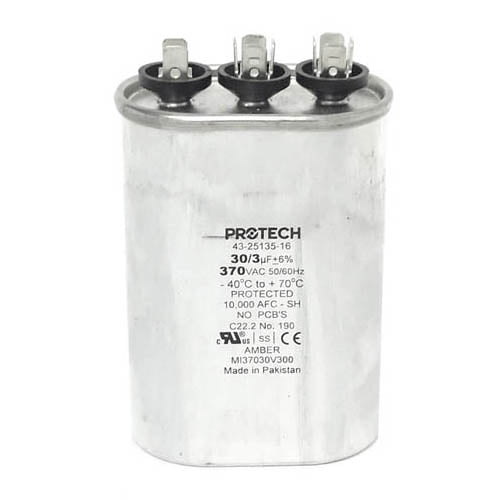 43-22362-03 - OEM Rheem Upgraded Replacement Capacitor 30/3 uf 370