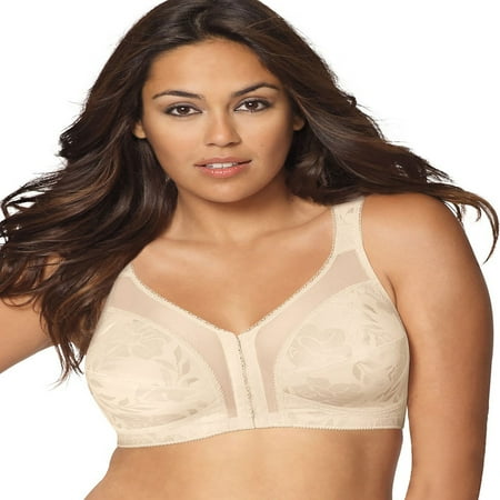 

Playtex 18 Hour Easier On Front Close Wirefree Bra Style 4695