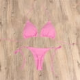 thumbnail image 2 of MSJUHEG 2 Piece Swimsuit for Women Boho Swimwear Floral Bikini Set Womens Bathing Suits 2 Piece Bathing Suit Trendy Swimsuits Boho Bikini Bathing Suits Pink XL, 2 of 3