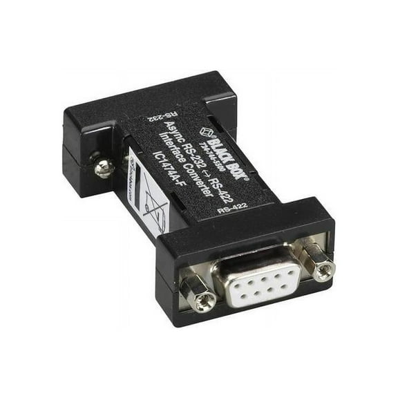 Black Box IC1474A-F Box Rs232 To Rs-422 Interface Bidirectional Converter - 1 X Db-9 Rs-232 , 1 X Rs-422 Terminal Block - Internal