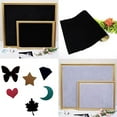 thumbnail image 2 of Back Self Adhesive Sheet Felt Velvet Making Back Velour Fabric Craft Sticker Black, 2 of 9