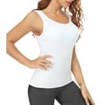 thumbnail image 4 of Shapeviva Tank Tops With Built-in Bra for Women Cami Undershirts, 2XL, 4 of 6