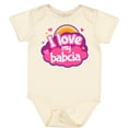 thumbnail image 3 of Inktastic I Love My Babcia Girls Girls Baby Bodysuit, 3 of 5