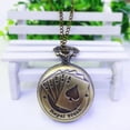 thumbnail image 4 of TIMIFIS Pocket Watch Personalized Pattern Steampunk Vintage Quartz Roman Numerals Pocket Watch - Summer Savings Clearance, 4 of 4