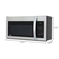 thumbnail image 4 of Horno microondas de convección KoolMore KM-MOTC-15SS de 15 pulgadas, 900 vatios y 300 CFM en acero inoxidable, homologado por UL, 30 pulgadas/1,5 pies cúbicos, 4 of 5