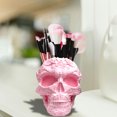 thumbnail image 3 of REK Halloween Makeup Brush Holder Gothic With Storage Creepy Cosmetics Organizer For Vanity Table Party Decoration, 3 of 5