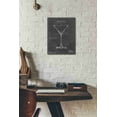 thumbnail image 3 of Epic Graffiti  'Barware Blueprint V' by Ethan Harper Giclee Canvas Wall Art, 12"x16" 12 x 16, 3 of 3