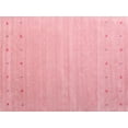 thumbnail image 1 of Ahgly Company Indoor Rectangle Contemporary Pastel Pink Abstract Area Rugs, 2' x 5', 1 of 6