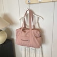 thumbnail image 2 of Bolso Mano Noche para Mujeres Y Hombres Con Múltiples Bolsillos Mensajero Sólido Nailon, 2 of 8